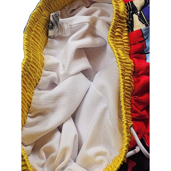 In The Lab Mens Small/Medium Basketball Shorts Graphic Print Mesh Activewear - Picture 5 of 16